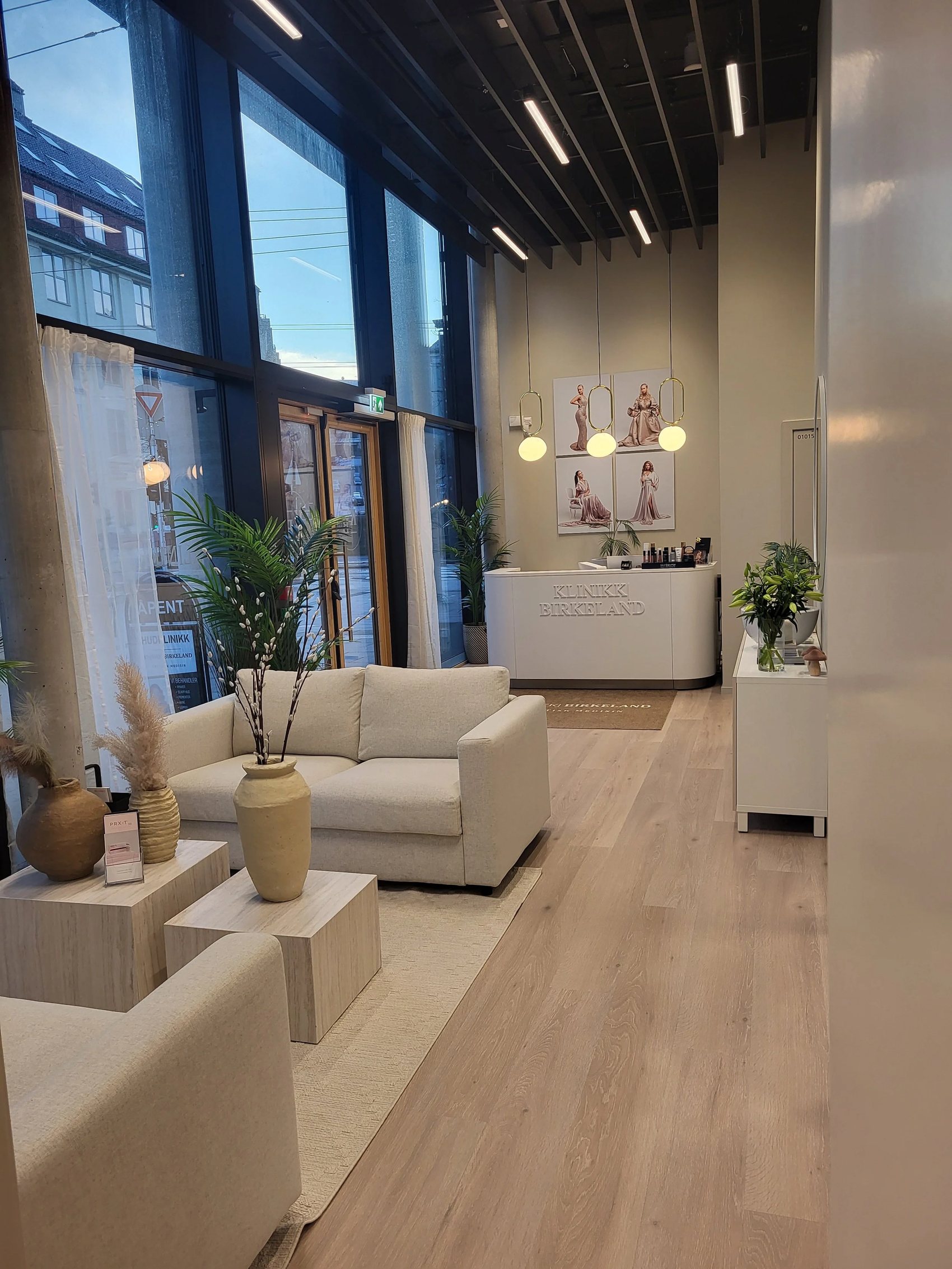 Resepsjonen i Klinikk Birkeland, Bergen sentrum